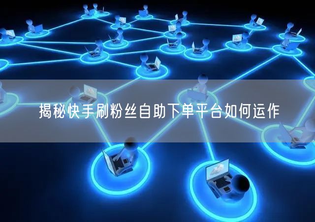 揭秘快手刷粉丝自助下单平台如何运作