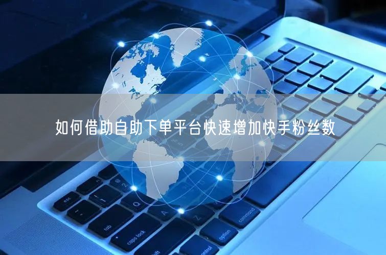 如何借助自助下单平台快速增加快手粉丝数
